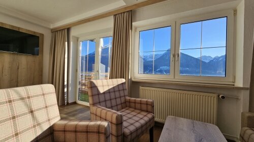 Naturhotel Cafe Waldesruhe - Grand Apartment mit Ost - Süd Panoramabalkon