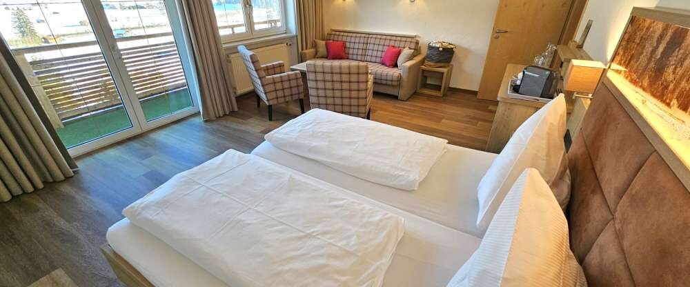 Naturhotel Cafe Waldesruhe - Grand Apartment mit Ost- Süd Panoramabalkon