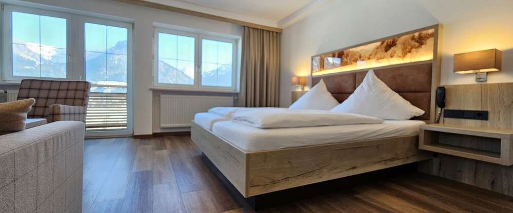 Naturhotel Cafe Waldesruhe - Grand Apartment mit Ost Süd Panoramabalkon