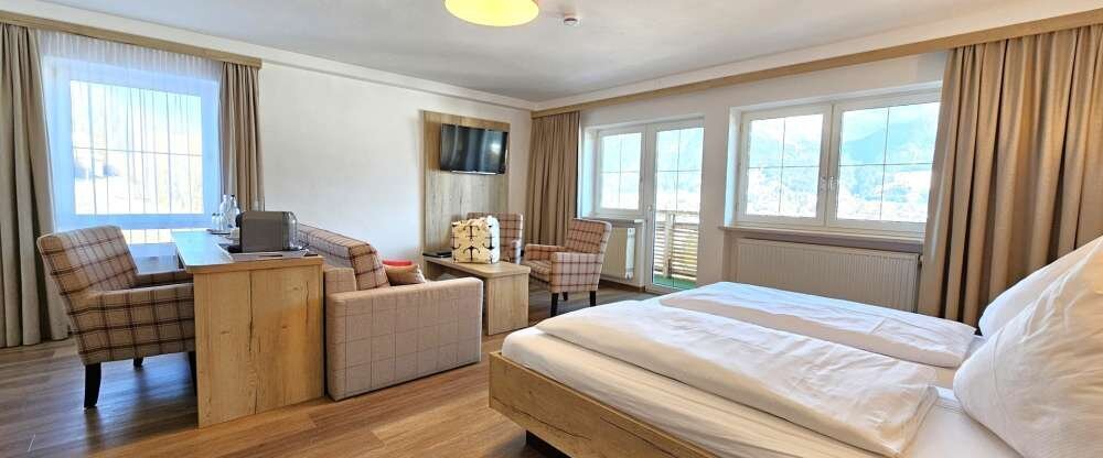 Naturhotel Cafe Waldesruhe - Grand Apartment mit Ost Süd Panoramabalkon