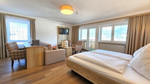 Naturhotel Cafe Waldesruhe - Grand Apartment mit Ost Süd Panoramabalkon