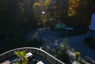 Naturhotel Waldesruhe - Hotel-Außenansicht, Quelle: Naturhotel Cafe Waldesruhe