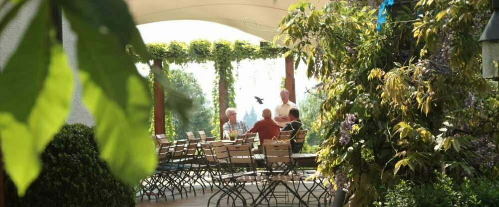 NaturKulturHotel Stumpf - Terrasse/Außenbereich