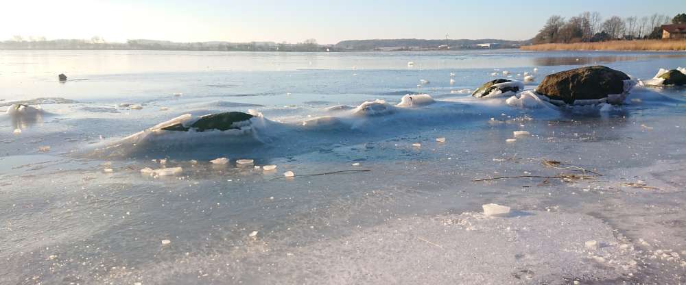Ostseehotel & boardinghouse Kappeln - Umgebung: Winterlandschaft an der Schlei
