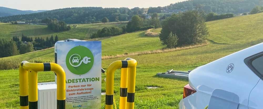 E-Ladestation gegen Gebühr