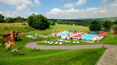 Panorama Berghotel Wettiner Höhe - Terrasse/Außenbereich