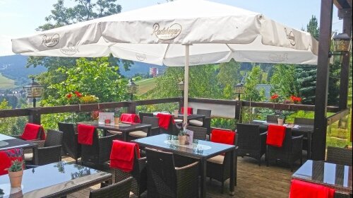 Panorama Hotel Oberwiesenthal - Terrasse/Außenbereich