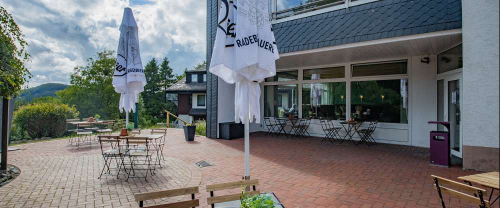 Panorama Hotel Winterberg - Terrasse/Außenbereich