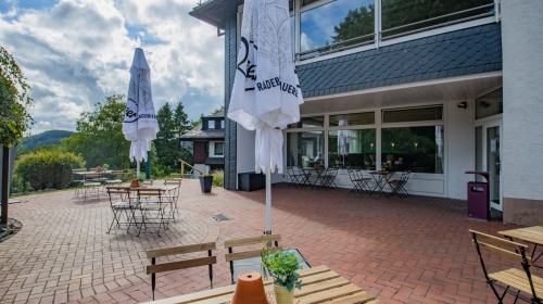 Panorama Hotel Winterberg - Terrasse/Außenbereich
