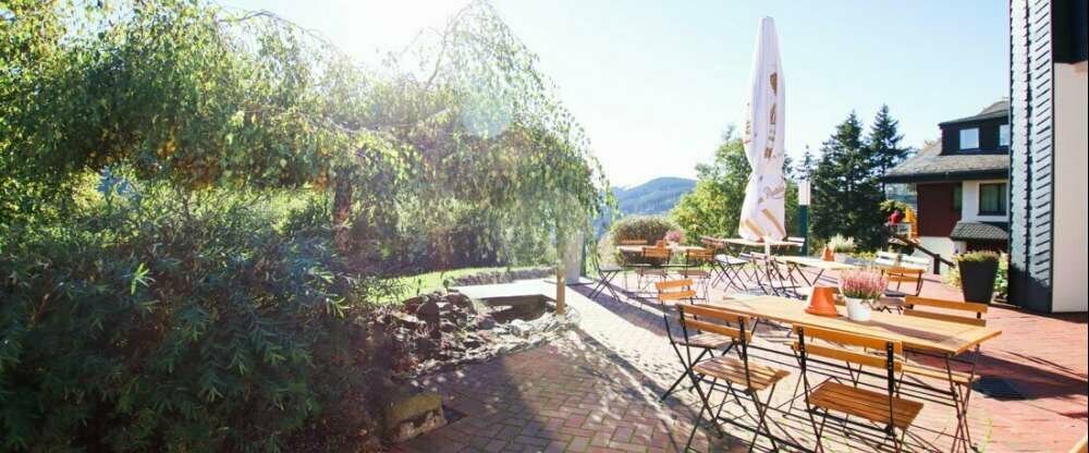 Panorama Hotel Winterberg - Terrasse/Außenbereich