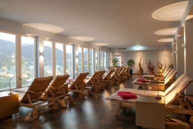 Panoramablick aus dem Ruheraum, Quelle: Moselstern****Parkhotel 'Krähennest'
