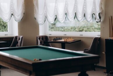 der Billardraum, Quelle: Parkhotel Golf 