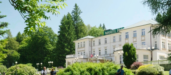 Parkhotel Golf neuer Spielplatz Disc Golf, Quelle: Parkhotel Golf 