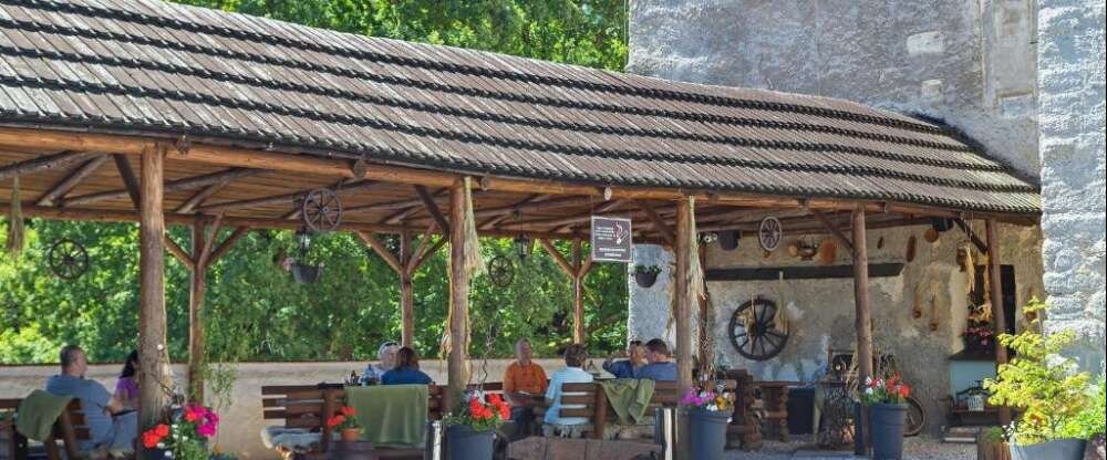 Pension Burg Wildstein - Terrasse/Außenbereich