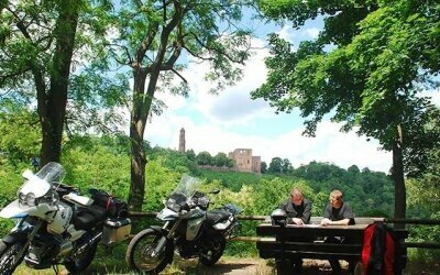 Pfalz Urlaub Motorrad