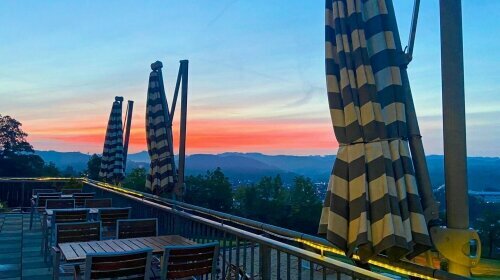 PHÖNIX Hotel - Sonnenaufgang auf der Panoramaterrasse