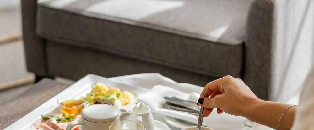 PK Parkhotel Kurhaus - Hotel-Frühstück im Zimmer