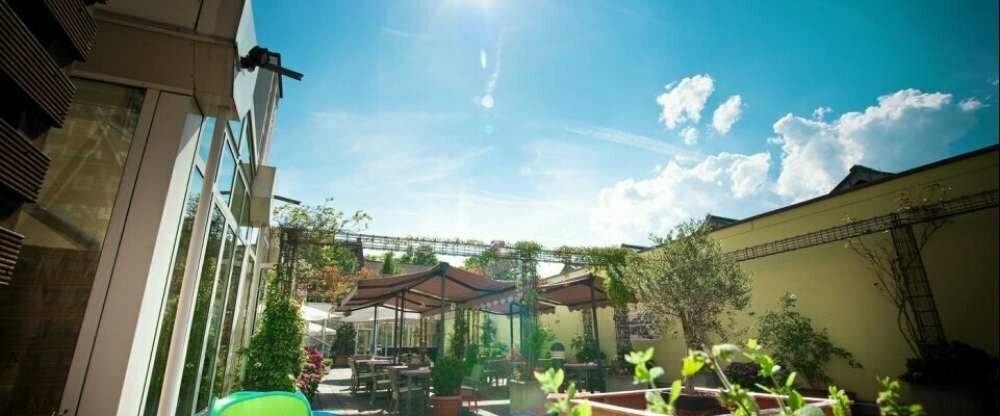 President Hotel - Terrasse/Außenbereich