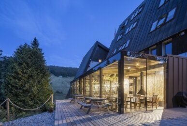 Pytloun Wellness Hotel Harrachov - Hotel-Außenansicht, Quelle: Pytloun Wellness Hotel Harrachov