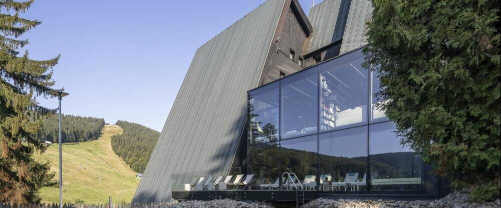 Pytloun Wellness Hotel Harrachov - Terrasse/Außenbereich