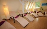Ruhezone im Wellnessbereich