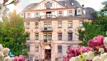 Historische Fassade der Residence von Dapper