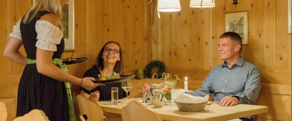 Abendessen im Restaurant