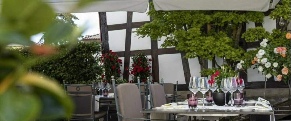 Restaurant-Hotel de Charme Römerhof - Terrasse/Außenbereich