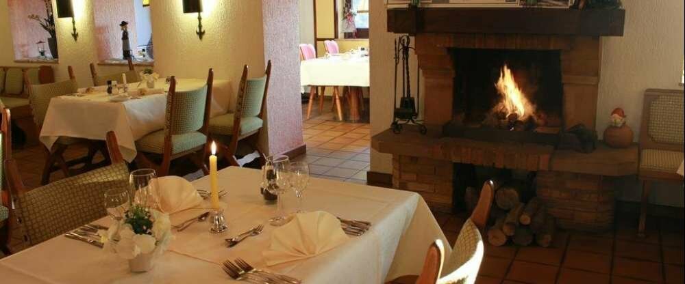 Restaurant mit Kamin