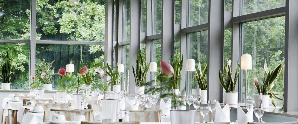 Blick in unser Restaurant Wintergarten