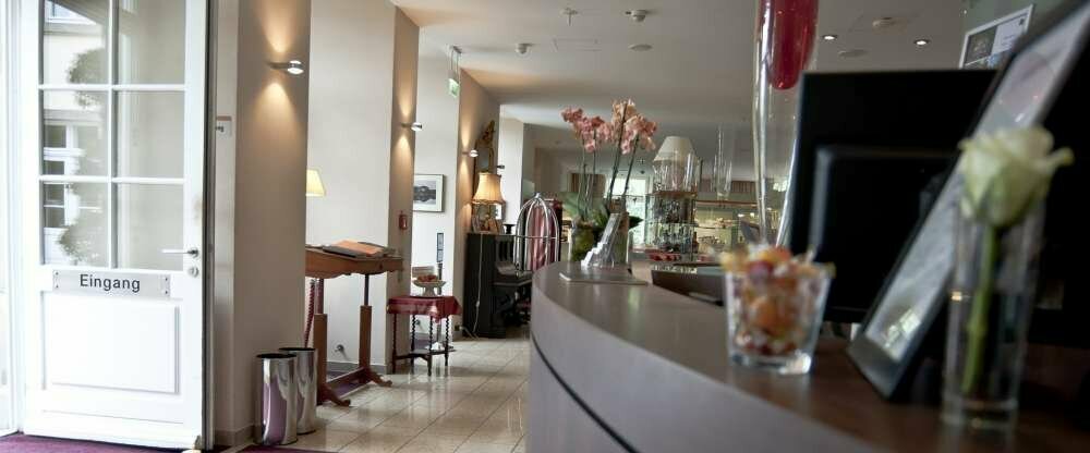 Der Eingangsbereich des Schloss Berge 