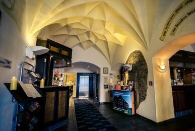 Rezeption, Quelle: Hotel "Wilder Mann"