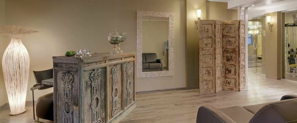 Rezeption Wellnessbereich