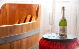 Holzbadewanne Wallenstein Zimmer