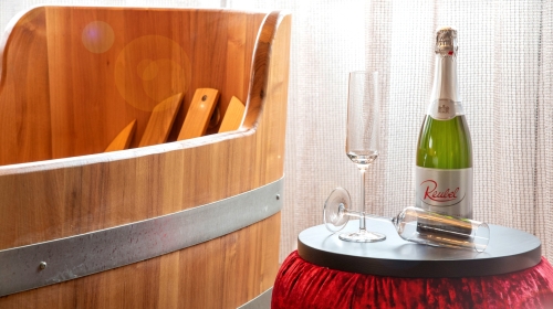 Holzbadewanne Wallenstein Zimmer
