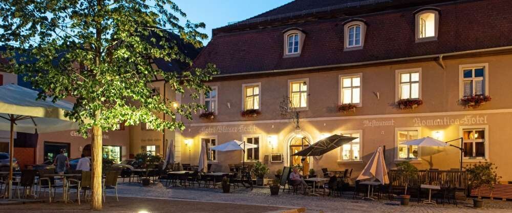 Romantica Hotel Blauer Hecht - Hotel-Außenansicht
