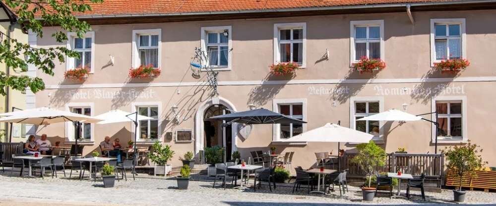 Romantica Hotel Blauer Hecht - Hotel-Außenansicht