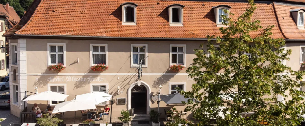 Romantica Hotel Blauer Hecht - Hotel-Außenansicht