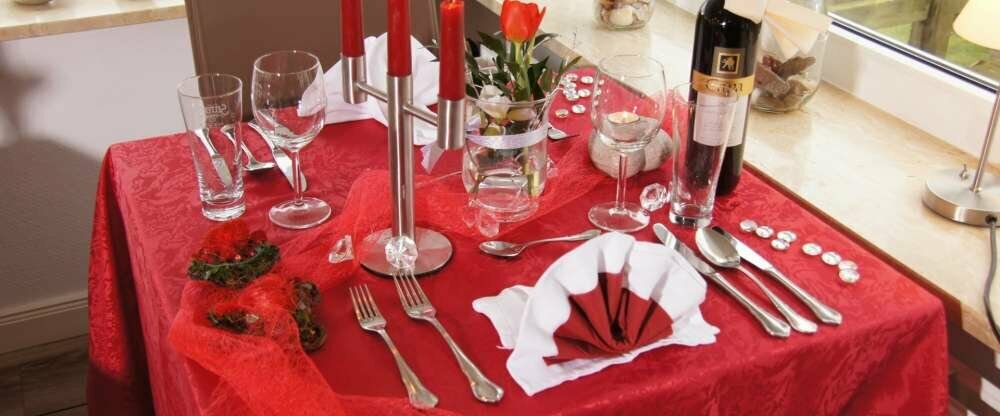 Romantik Dinner im Restaurant Hotel Krähenberg