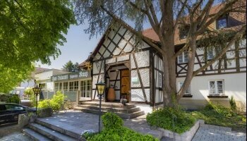 Romantik Hotel Johanniter-Kreuz Restaurant Eingang