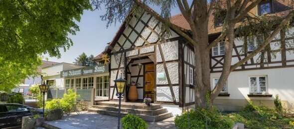 Romantik Hotel Johanniter-Kreuz - Hotel-Außenansicht, Quelle: Romantik Hotel Johanniter-Kreuz