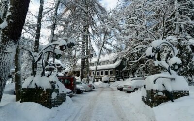 Romantik Hotel Stryckhaus im Winter