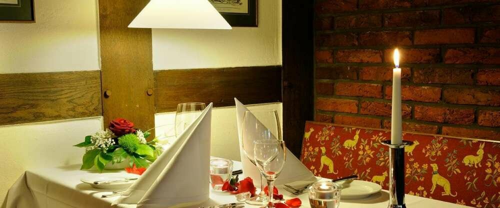 Romantisches Candlelight-Dinner
