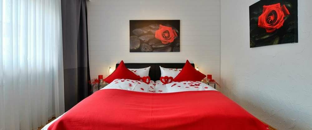 Romantisches Rosenzimmer