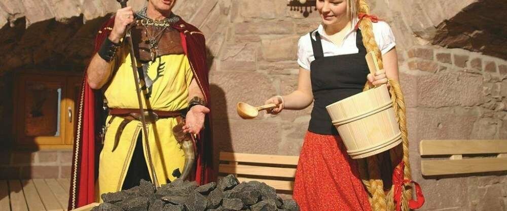 Romantisches Saunaerlebnis