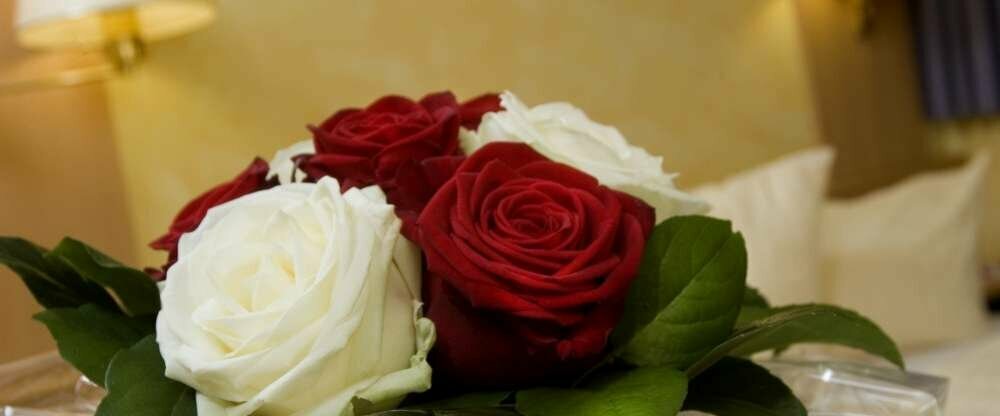 Romantische Hotelzimmer