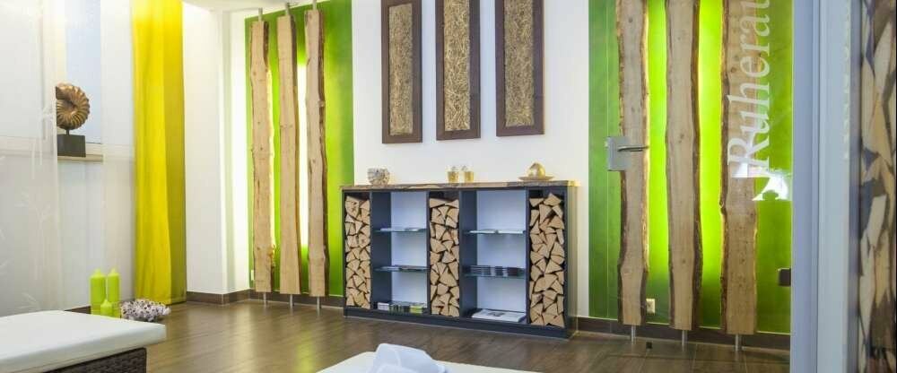 Der Ruhebereich nahe der Saunen.