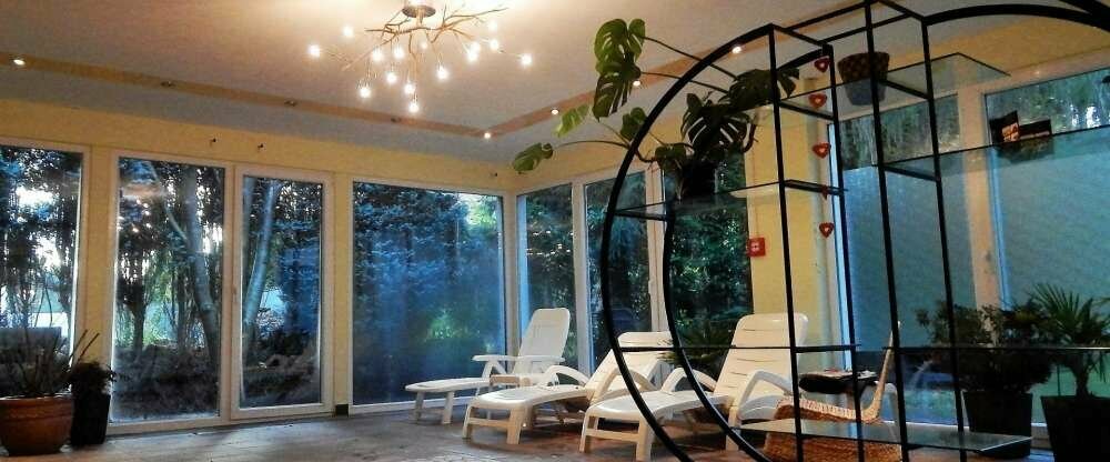 Der Ruheraum zum Entspannen im Hallenbad!