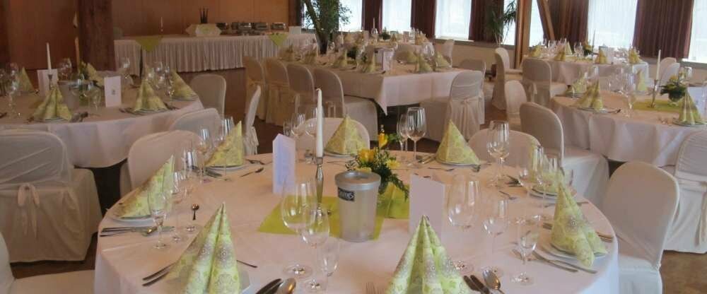 Saal für Hochzeiten bis 160 Personen