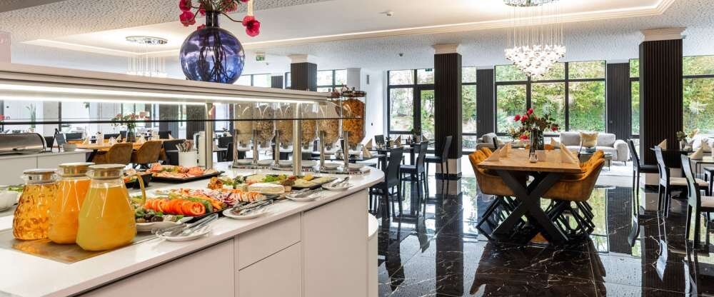 salinenparc Design Budget Hotel - Restaurant